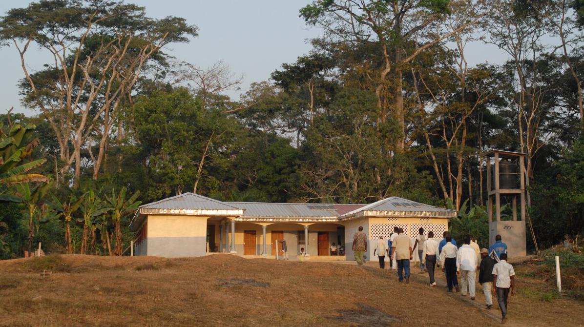 Fotografie der Gesundheitsstation in Ademegola