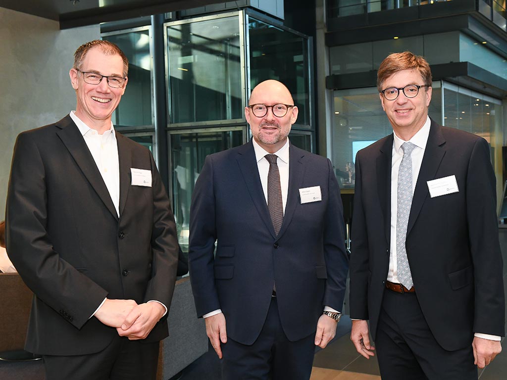 v.l.: Clemens Regul (apoBank), Mirko Engels (apoBank), Reinhard Pfingsten (apoBank)